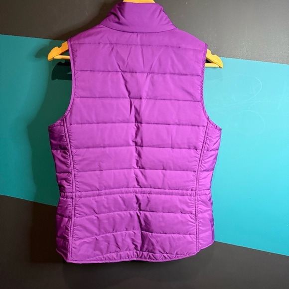 Lafayette 148 New York Purple Quilted Vest - Picture 4 of 8